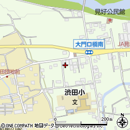 和歌山県伊都郡かつらぎ町東渋田134周辺の地図