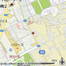 香川県丸亀市山北町716周辺の地図