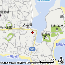 三重県志摩市大王町波切176周辺の地図