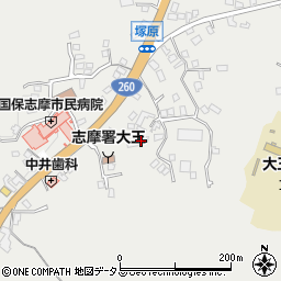 三重県志摩市大王町波切1715周辺の地図