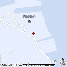 愛媛県越智郡上島町岩城4693周辺の地図