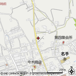 和歌山県紀の川市名手市場1048周辺の地図