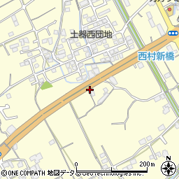 香川県丸亀市土器町西周辺の地図