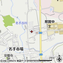 和歌山県紀の川市名手市場1001周辺の地図