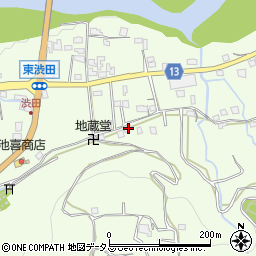 和歌山県伊都郡かつらぎ町東渋田435周辺の地図