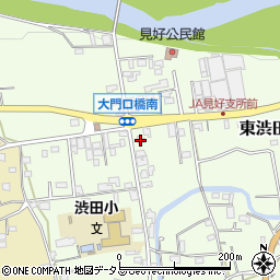 和歌山県伊都郡かつらぎ町東渋田124周辺の地図
