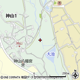 広島県呉市神山1丁目周辺の地図