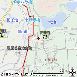 和歌山県岩出市山234周辺の地図