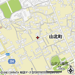 香川県丸亀市山北町749周辺の地図