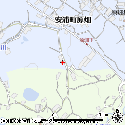 広島県呉市安浦町大字原畑689周辺の地図