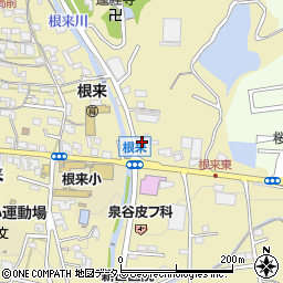 和歌山県岩出市根来474周辺の地図