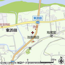 和歌山県伊都郡かつらぎ町東渋田333周辺の地図