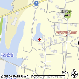 和歌山県紀の川市南志野687周辺の地図