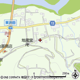 和歌山県伊都郡かつらぎ町東渋田436周辺の地図