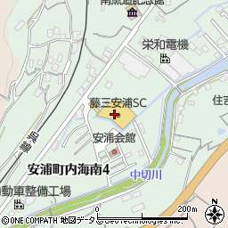 広島県呉市安浦町内海南周辺の地図