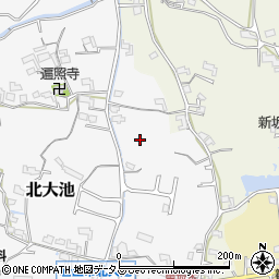 和歌山県岩出市北大池29周辺の地図