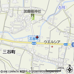 セブンイレブン高松三谷町店周辺の地図