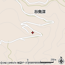 和歌山県橋本市谷奥深254周辺の地図