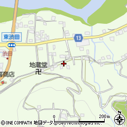 和歌山県伊都郡かつらぎ町東渋田438周辺の地図