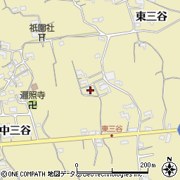 和歌山県紀の川市東三谷108周辺の地図
