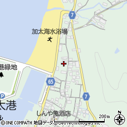 和歌山県和歌山市加太1625周辺の地図