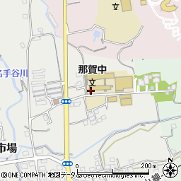 和歌山県紀の川市名手市場981周辺の地図