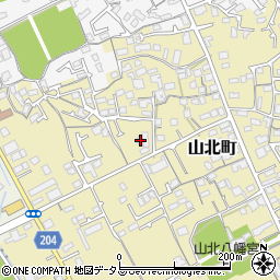 香川県丸亀市山北町753周辺の地図