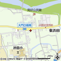 和歌山県伊都郡かつらぎ町東渋田119周辺の地図