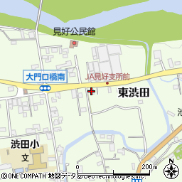 和歌山県伊都郡かつらぎ町東渋田70周辺の地図