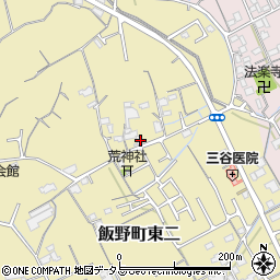 香川県丸亀市飯野町東二1521周辺の地図