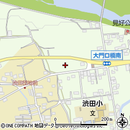 和歌山県伊都郡かつらぎ町東渋田21周辺の地図