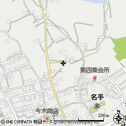 和歌山県紀の川市名手市場1045周辺の地図