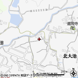 和歌山県岩出市北大池289周辺の地図