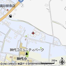あわじ島農業協同組合　神代支所販売事務所周辺の地図