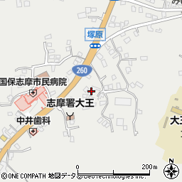 三重県志摩市大王町波切1718周辺の地図