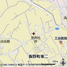 香川県丸亀市飯野町東二1516周辺の地図
