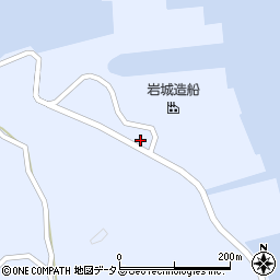 愛媛県越智郡上島町岩城4671周辺の地図