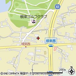 和歌山県岩出市根来941-1周辺の地図