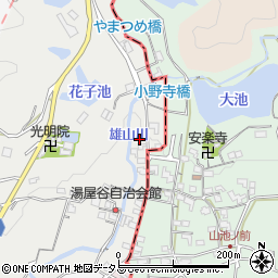 和歌山県和歌山市湯屋谷54周辺の地図
