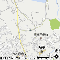和歌山県紀の川市名手市場1089周辺の地図