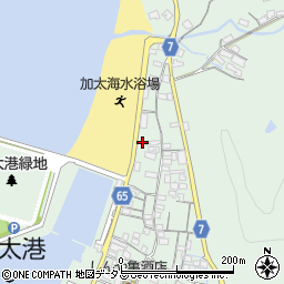 和歌山県和歌山市加太1646周辺の地図