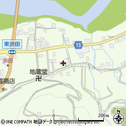 和歌山県伊都郡かつらぎ町東渋田426周辺の地図