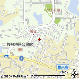 和歌山県岩出市桜台126周辺の地図