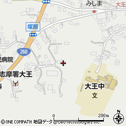 三重県志摩市大王町波切1686周辺の地図