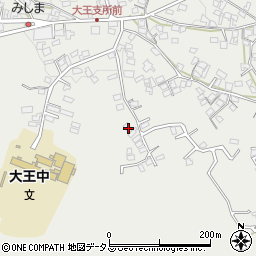 三重県志摩市大王町波切1561-1周辺の地図