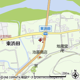 和歌山県伊都郡かつらぎ町東渋田334周辺の地図