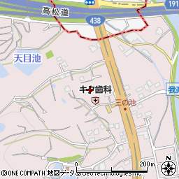 香川県丸亀市飯山町東坂元554周辺の地図