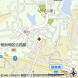 和歌山県岩出市根来251-8周辺の地図