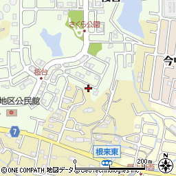 和歌山県岩出市桜台95周辺の地図
