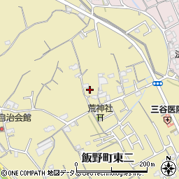 香川県丸亀市飯野町東二1513周辺の地図